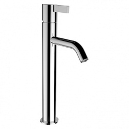 Высокий смеситель на столешницу Kartell by laufen 31,5 см, 125 мм, неповоротный излив, без донного клапана 3.1133.8.004.120.1 Laufen